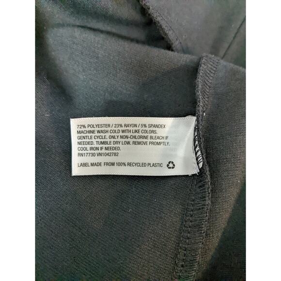 Wild Fable Active Skirt XXL‎ Black Heart Rhinestones Mini Sports Tennis Jeweled - Picture 7 of 10